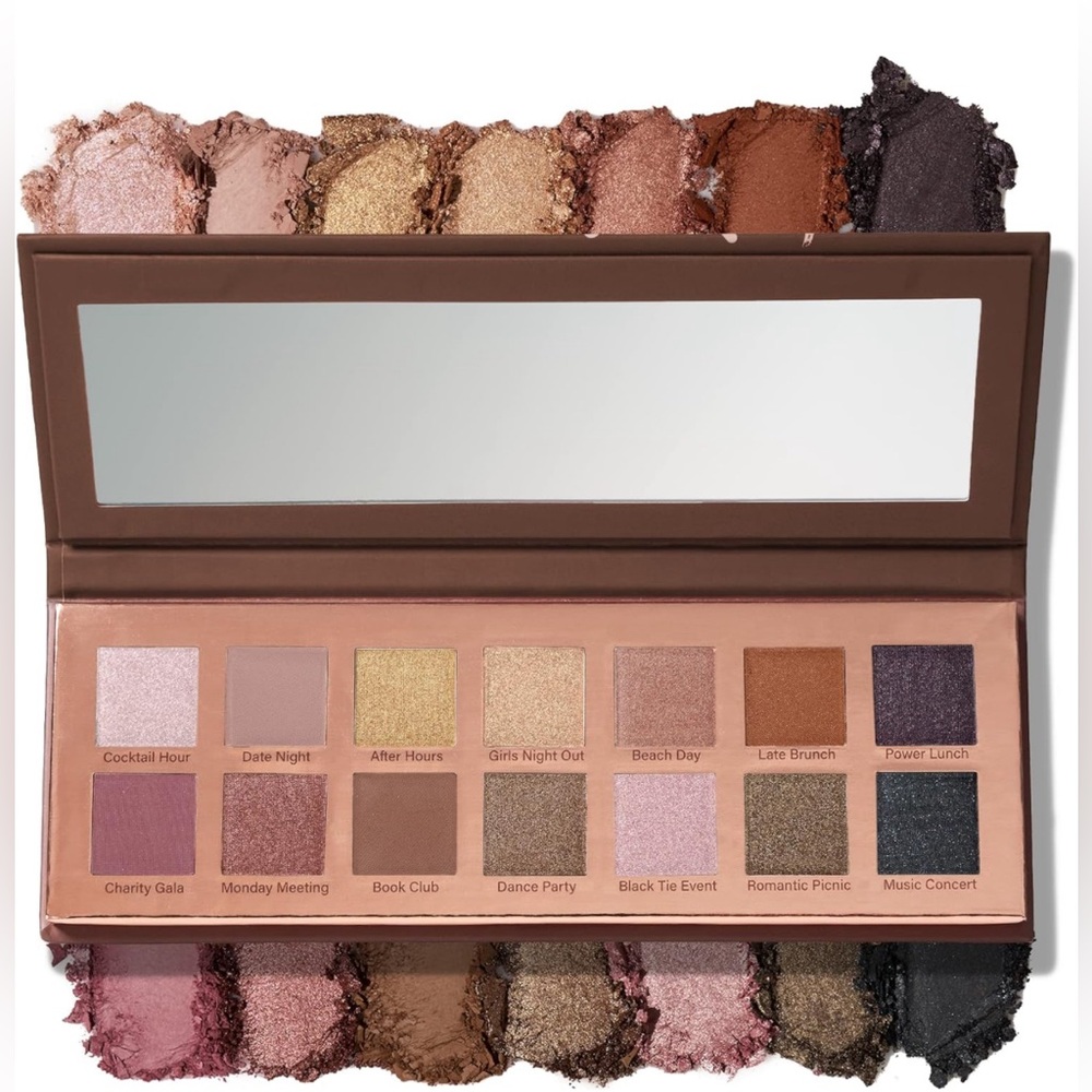 Mally Beauty Best Dressed Lids Eyeshadow Palette Neutrals & Bold Matte & Shimmer